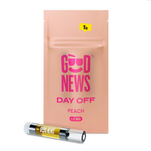 DAY OFF Peach Cartridge 1:2 CBD:THC